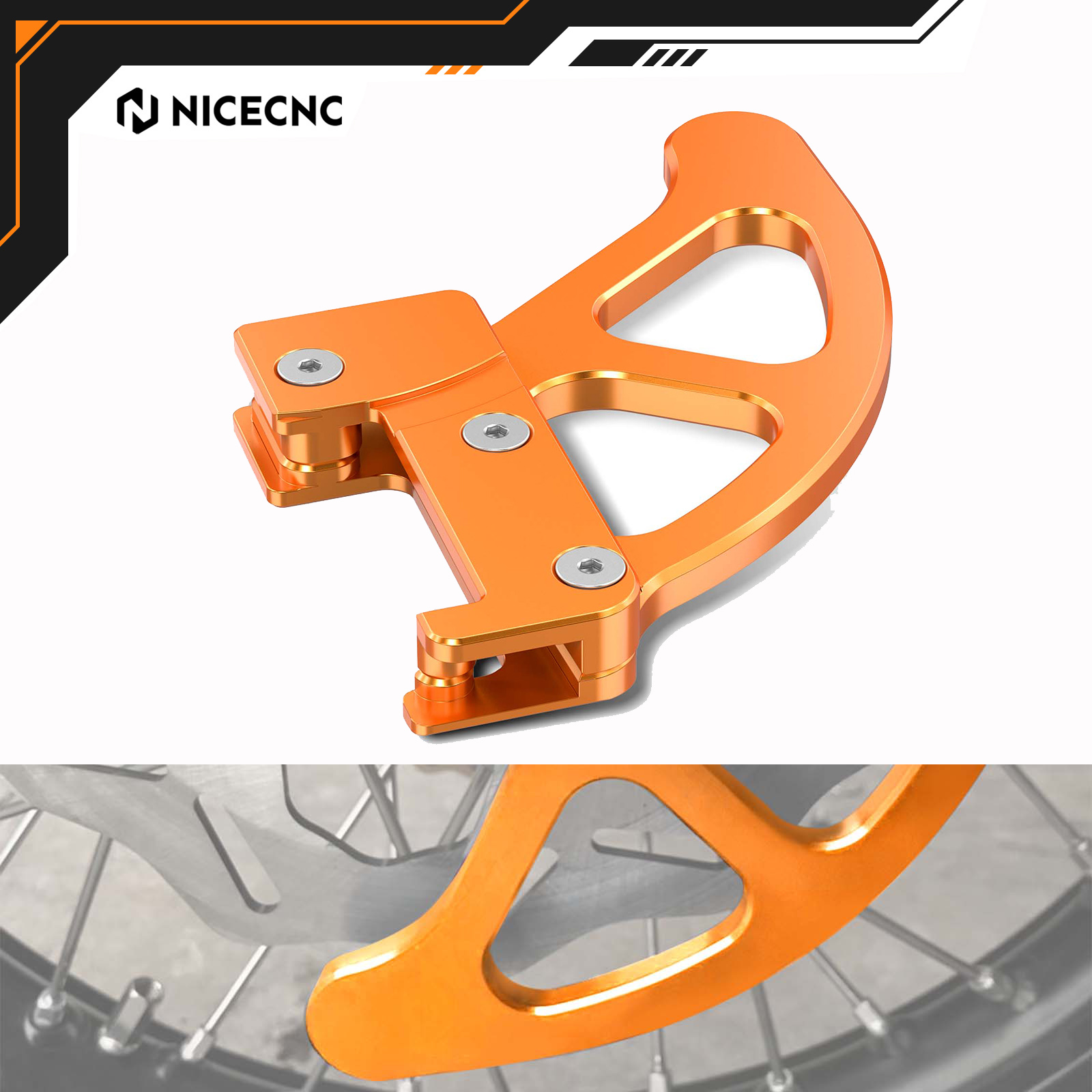 Husqvarna Chainsaw 450 - NICECNC 리어 브레이크 디스크 가드 KTM