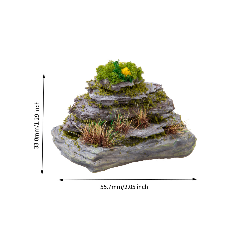미니어처 암석 장식용 산 DIY 모델 제작 정원 장식품 - Bonsai Garden Layout 리뷰 및 가격