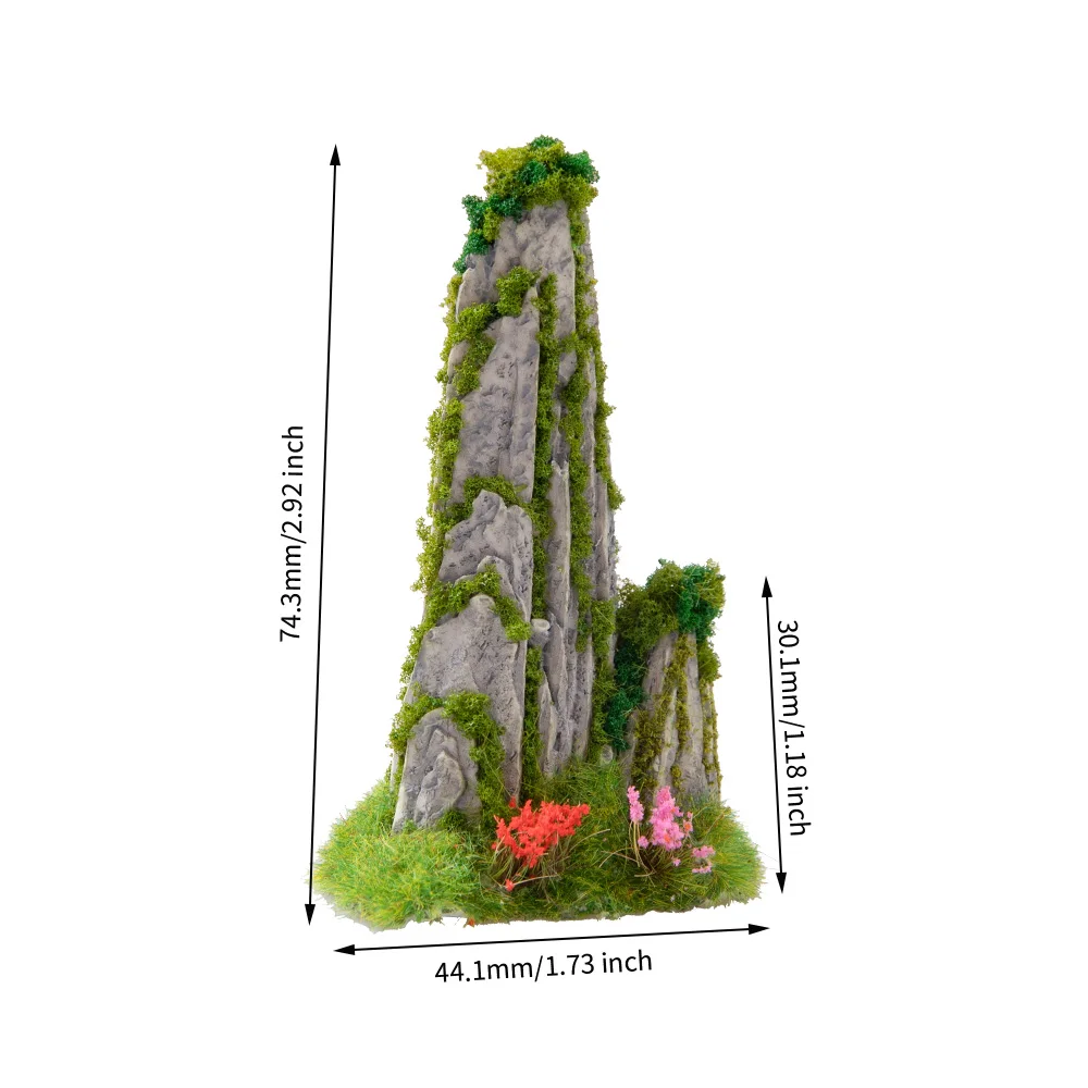 미니어처 암석 장식용 산 DIY 모델 제작 정원 장식품 - Bonsai Garden Layout 리뷰 및 가격