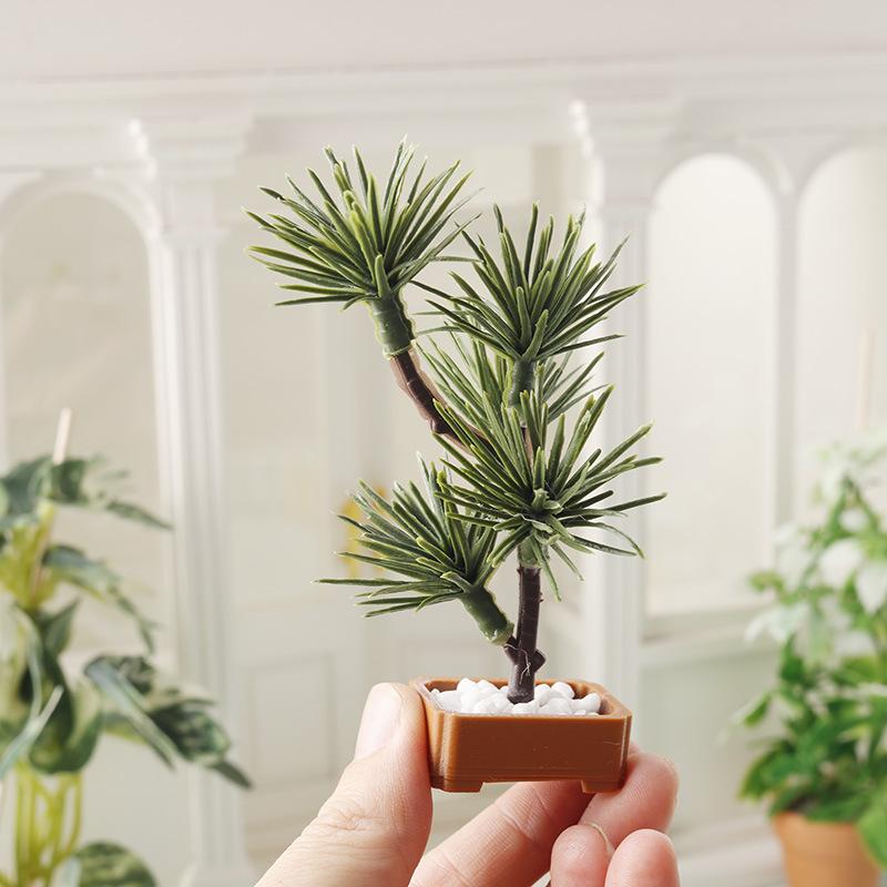 1Pcs 1/12 인형 집 시뮬레이션 소나무 녹색 식물 - Bonsai Gardener 리뷰 및 가격
