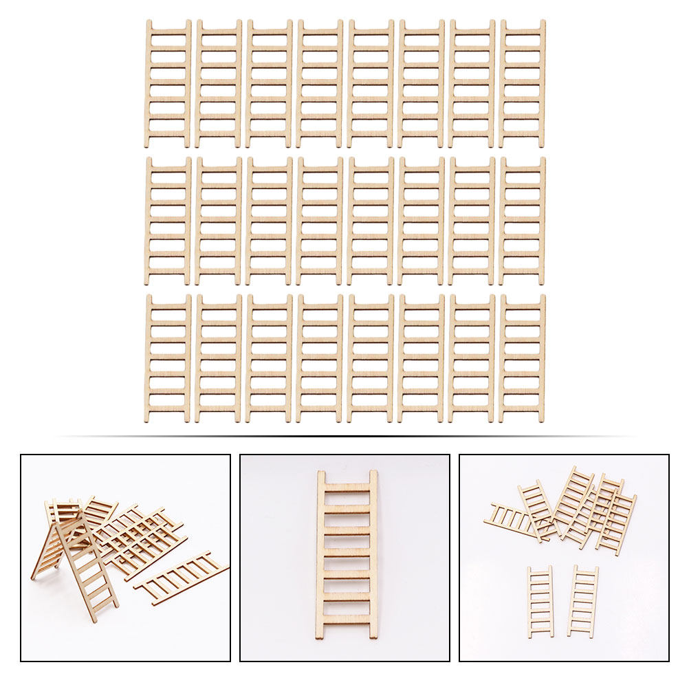 24개입 나무 미니 사다리, 마이크로 랜드스케이프 장식 - Bonsai Garden Layout 리뷰 및 가격