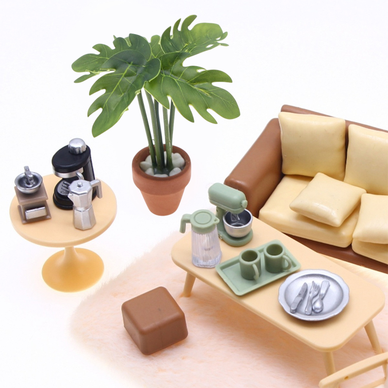 인형 집 미니어처 풍경 장식 시뮬레이션 녹색 화분 식물 - Bonsai Garden Layout 리뷰 및 가격